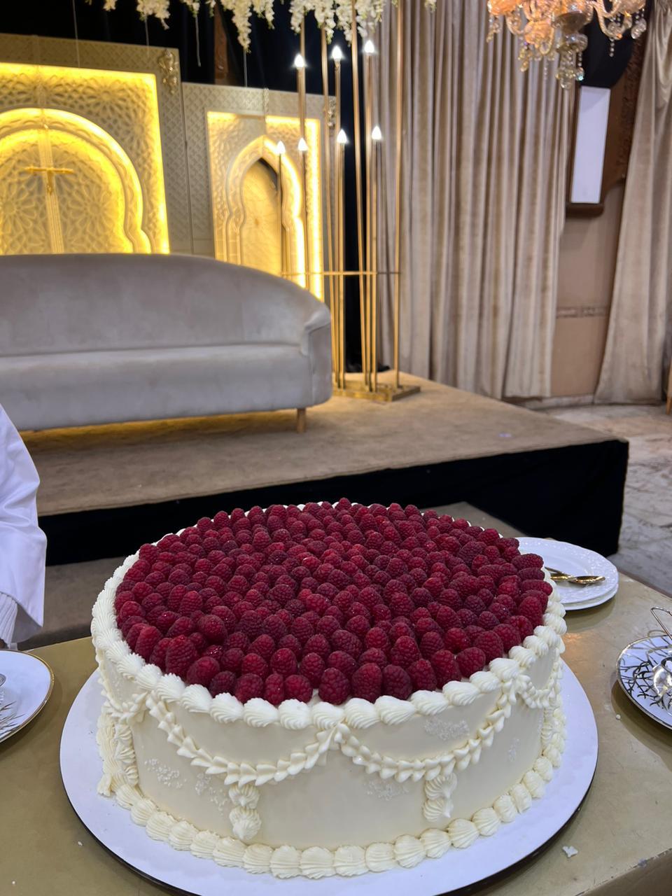 Gâteau framboise